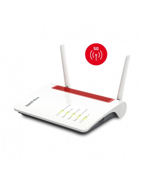 FRITZ!Box 6850 5G router wireless Gigabit Ethernet Dual-band (2.4 GHz/5 GHz) Bianco