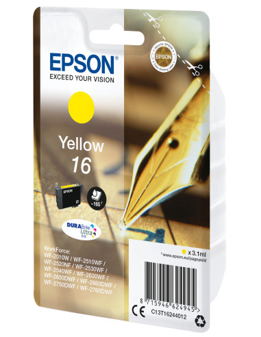 Epson Pen and crossword Cartuccia Penna e cruciverba Giallo Inchiostri DURABrite Ultra 16