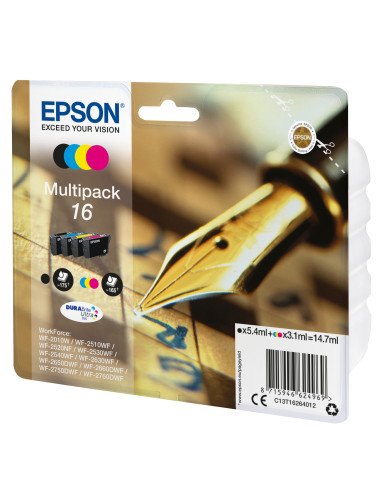 Epson Pen and crossword Multipack Penna e cruciverba 4 colori Inchiostri DURABrite Ultra 16