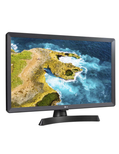 LG 24TQ510S Monitor TV 23.6" smart webOS 22 Wi-Fi NOVITÀ 2022 Nero