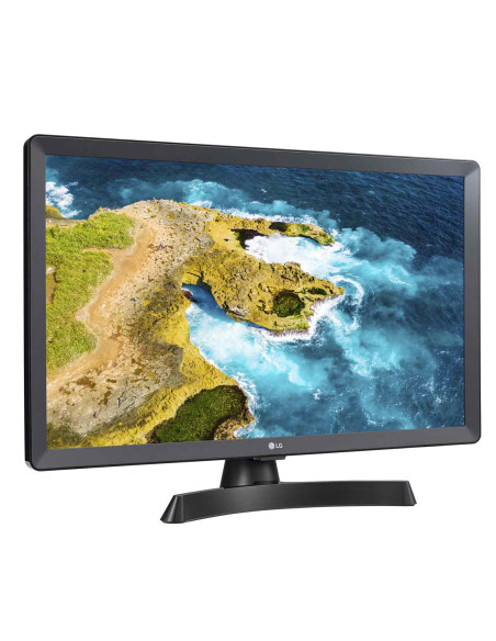 LG 24TQ510S Monitor TV 23.6" smart webOS 22 Wi-Fi NOVITÀ 2022 Nero