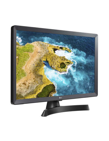 LG 24TQ510S Monitor TV 23.6" smart webOS 22 Wi-Fi NOVITÀ 2022 Nero