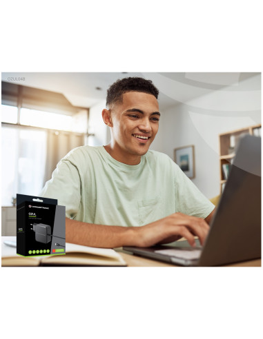 Conceptronic OZUL05BE Caricabatterie per dispositivi mobili Universale Nero AC Interno