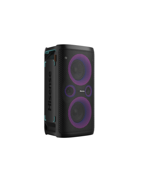 Hisense PartyRocker One HP100 Altoparlante da festa Nero, Verde 300 W