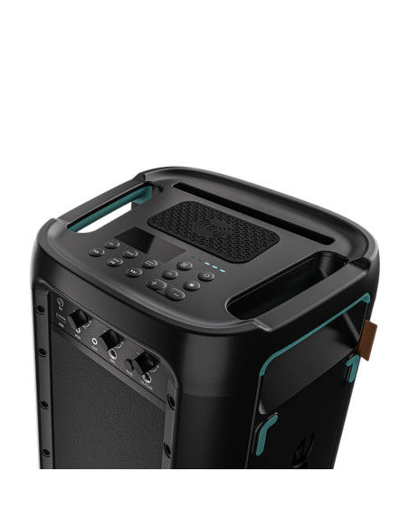 Hisense PartyRocker One HP100 Altoparlante da festa Nero, Verde 300 W