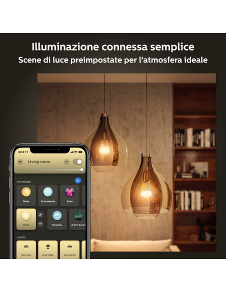 Philips Hue White Lampadina Smart E27 100 W