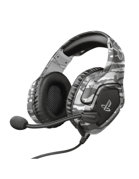 Trust GXT 488 Forze PS4 Auricolare Cablato A Padiglione Gaming Nero, Grigio