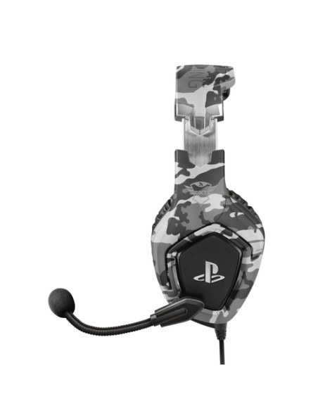 Trust GXT 488 Forze PS4 Auricolare Cablato A Padiglione Gaming Nero, Grigio