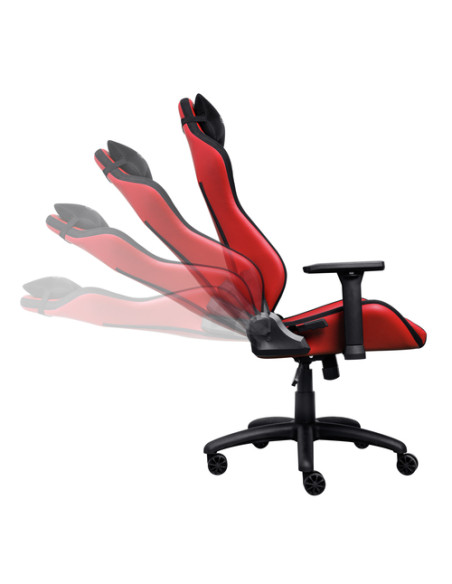 Trust GXT 714 RUYA Sedia per gaming universale Nero, Rosso