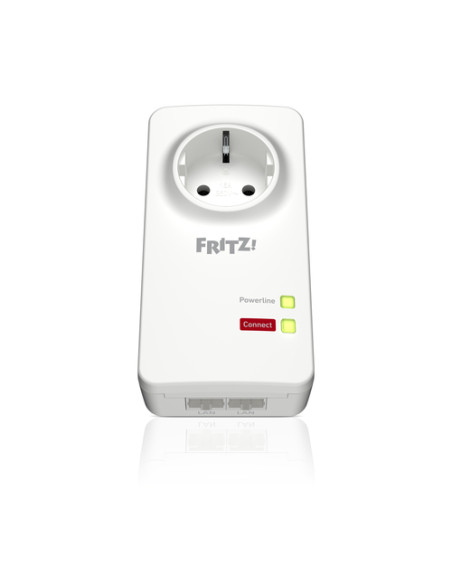 Powerline FRITZ! 1220 INT 1200 Mbit/s Collegamento ethernet LAN Bianco 1 pz