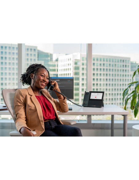 POLY Telefono multimediale aziendale CCX 600 per Microsoft Teams e abilitato per PoE