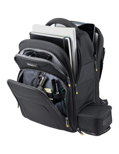 StarTech.com NTBKBAG156 borsa per laptop 39,6 cm (15.6") Zaino Nero