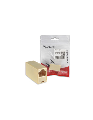 Vultech Adattatore Femmina-Femmina RJ45