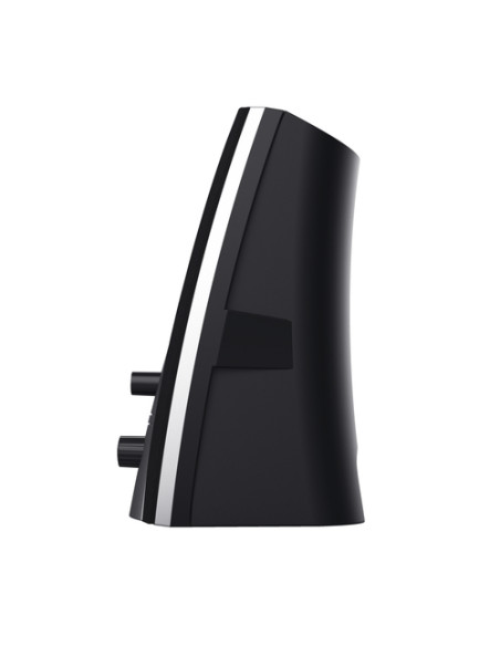 Trust 24660 set di altoparlanti 5 W PC/PC portatile Nero, Metallico 2.0 canali