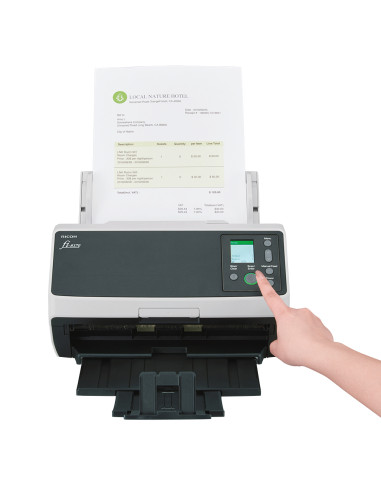 Ricoh fi-8170 ADF + scanner ad alimentazione manuale 600 x 600 DPI A4 Nero, Grigio