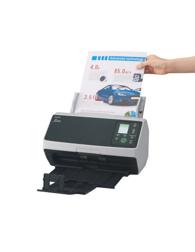 Ricoh fi-8170 ADF + scanner ad alimentazione manuale 600 x 600 DPI A4 Nero, Grigio