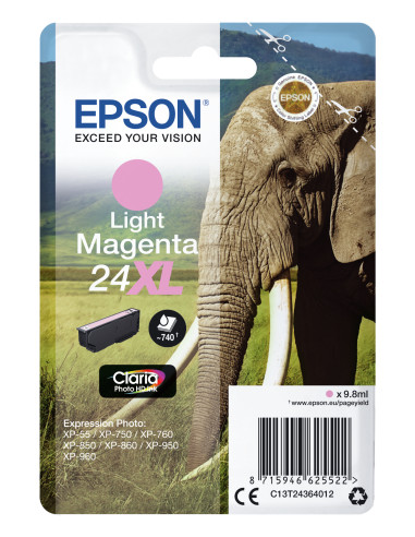 Epson Elephant Cartuccia Magenta chiaro xl