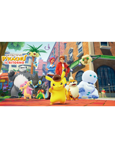 Nintendo Detective Pikachu: Il Ritorno Standard Tedesca, Inglese, ESP, Francese, ITA, Giapponese, Coreano Nintendo Switch