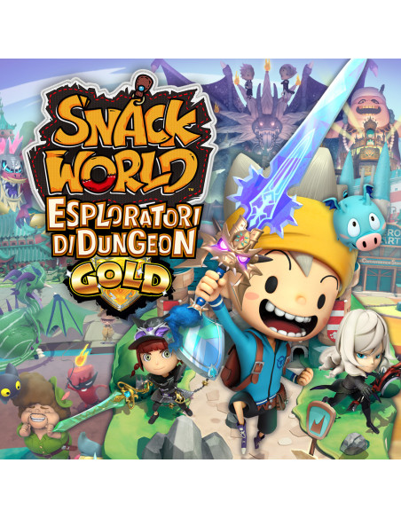 Nintendo Snack World: Esploratori di Dungeon - Gold Standard Nintendo Switch