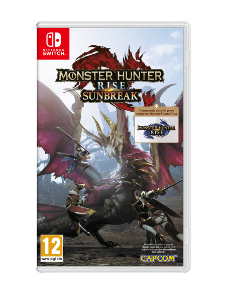 Nintendo Monster Hunter Rise Sunbreak Set Standard+DLC ITA Nintendo Switch