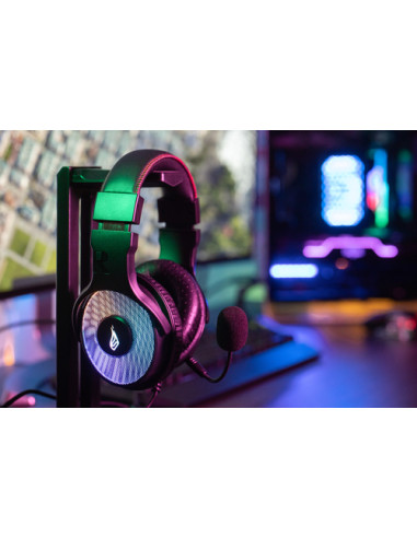 SureFire Harrier 360 Auricolare Cablato A Padiglione Gaming USB tipo A Carbonio