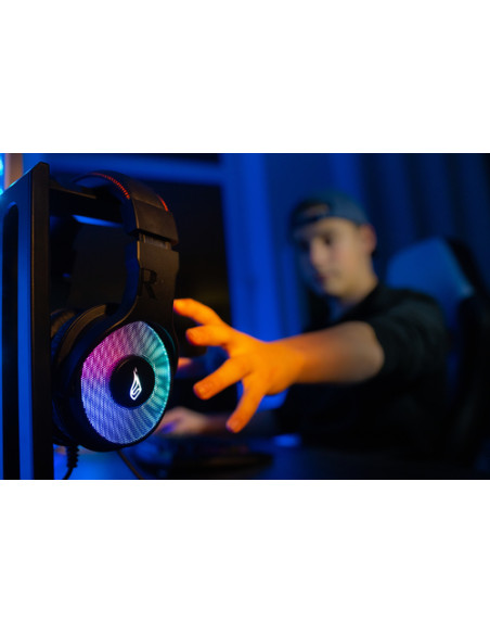 SureFire Harrier 360 Auricolare Cablato A Padiglione Gaming USB tipo A Carbonio