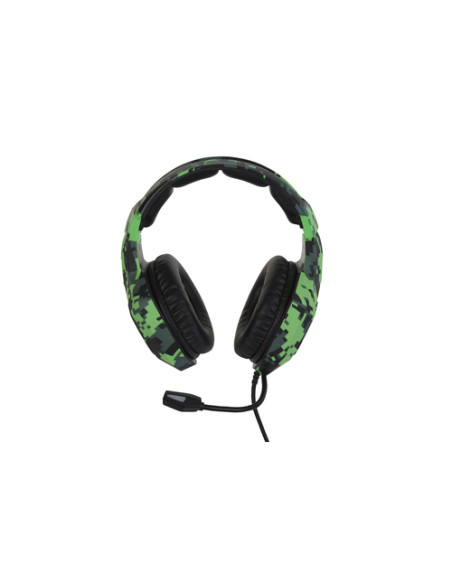 SureFire Skirmish Auricolare Cablato A Padiglione Gaming USB tipo A Nero, Mimetico, Verde
