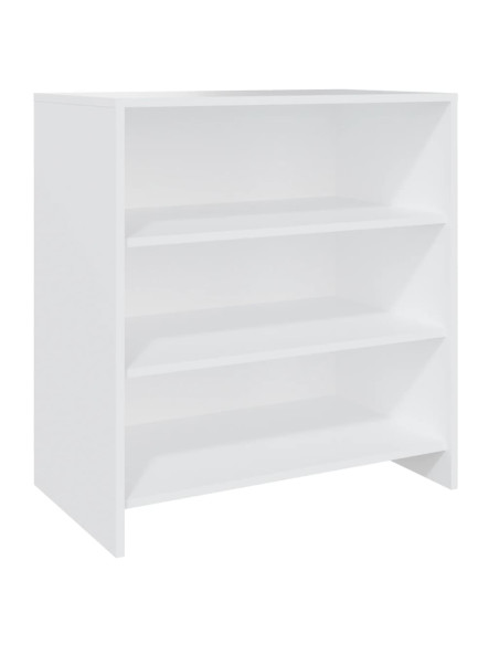 Credenza Bianca 70x40,5x75 cm in Truciolato