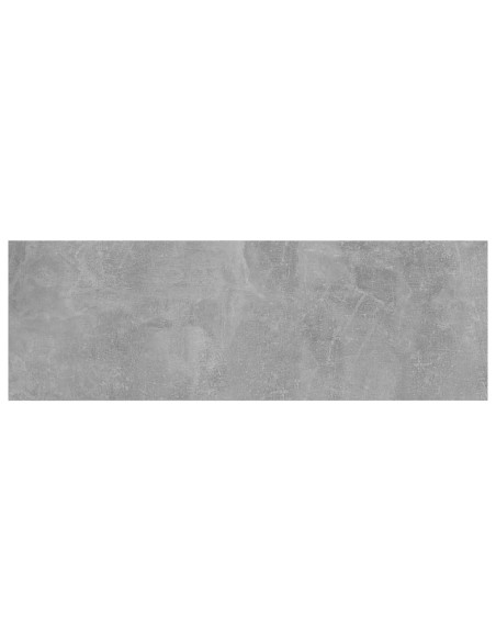 Ripiani per Libreria 4pz Grigio Cemento 60x20x1,5cm Multistrato