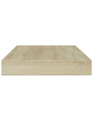 Ripiani per Libreria 4pz Rovere Sonoma 100x10x1,5cm Multistrato