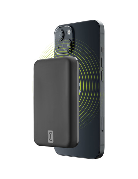 Cellularline Wireless power bank MAG 5000 Caricabatterie portatile compatibile con MagSafe