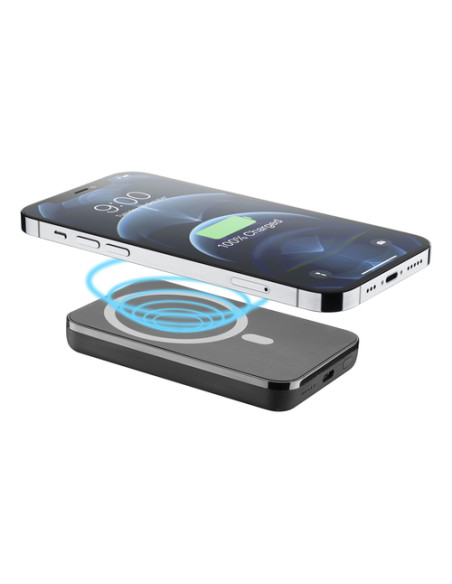 Cellularline Wireless power bank MAG 5000 Caricabatterie portatile compatibile con MagSafe