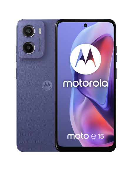 Motorola moto e15 16,9 cm (6.67") Doppia SIM Android 14 Go edition 4G USB tipo-C 2 GB 64 GB 5200 mAh Lavanda