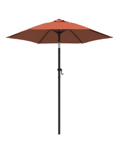 Ombrellone Terracotta 200x224 cm in Alluminio