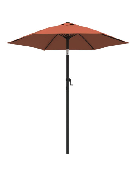 Ombrellone Terracotta 200x224 cm in Alluminio