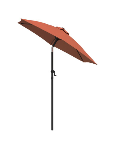 Ombrellone Terracotta 200x224 cm in Alluminio