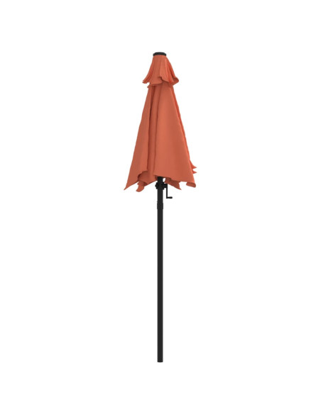 Ombrellone Terracotta 200x224 cm in Alluminio