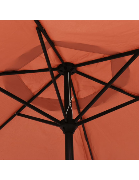 Ombrellone Terracotta 200x224 cm in Alluminio
