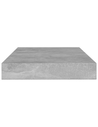 Ripiani Libreria 4pz Grigio Cemento 100x10x1,5cm Multistrato