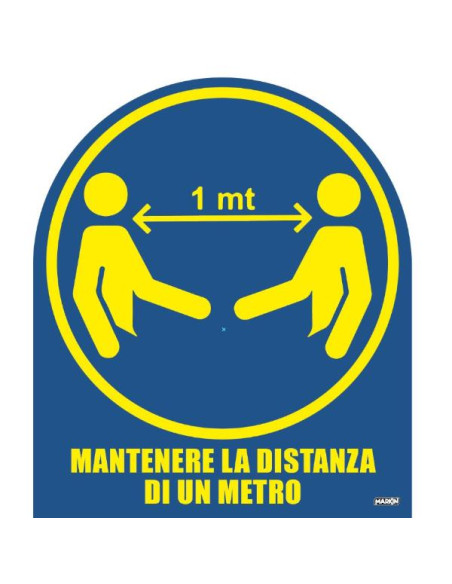 BUSTA 2FG PVCMANTENERE DISTANZA 1MT