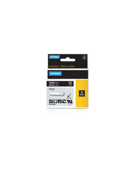 NASTRO 19MMX 5 5M VINILE BI/NE