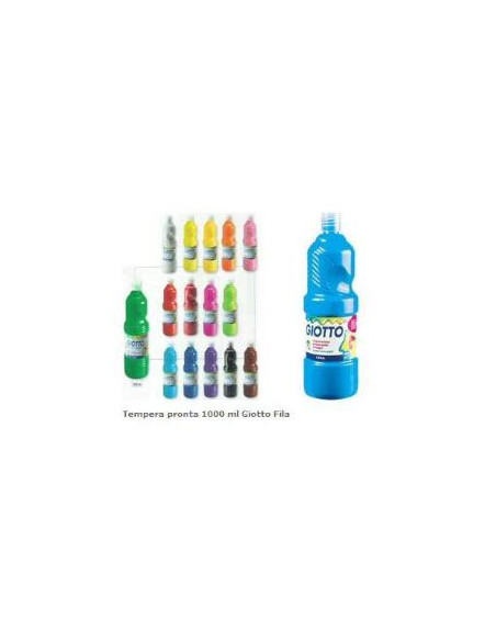 FLACONE 1000ML TEMPERA MARRONE