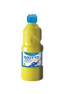 FLACONE 500ML TEMERA ACRILIC GIALLO
