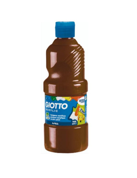 FLACONE 500ML TEMERA ACRILIC MARRON