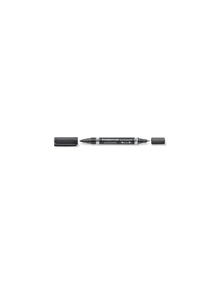 CF10MARCATORI LUMOCOLOR DUO NERO