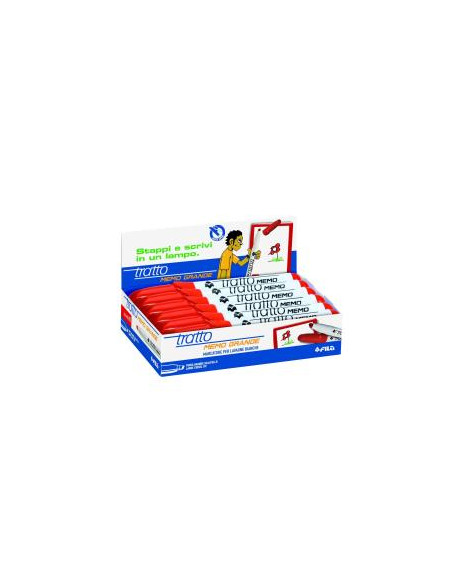 CF12MARCAT TRATTO MEMO ROSSO SCALP