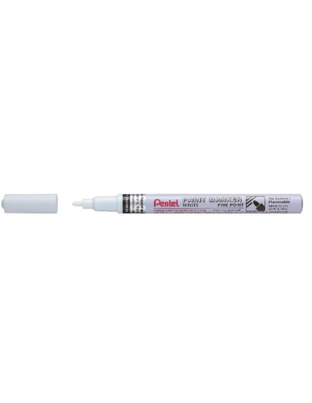 CF12MARCAT PAINT MARKER BIANC 2.9MM