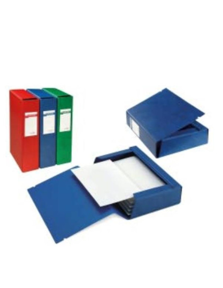SCATOLA ARCHIVIO DORSO 120MM BLU