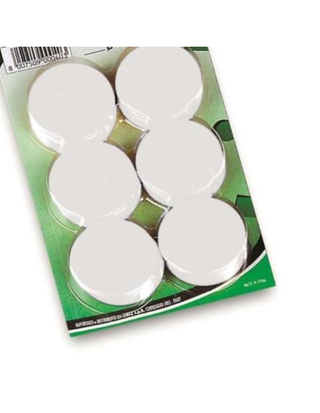 CF12 BOTTONI MAGN.BIANCO 30 MM BLIS