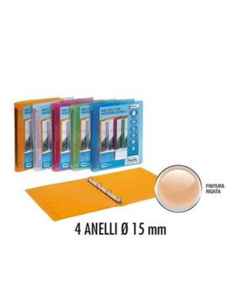 RAC.LUMINA 22X30 PERS 4TONDI PP ASS